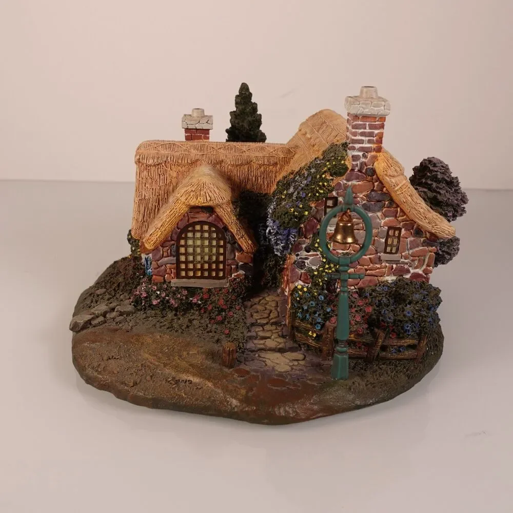 Hawthorne Village Seaside Thomas Kinkade Seaside Boathouse Lighted COA 79735